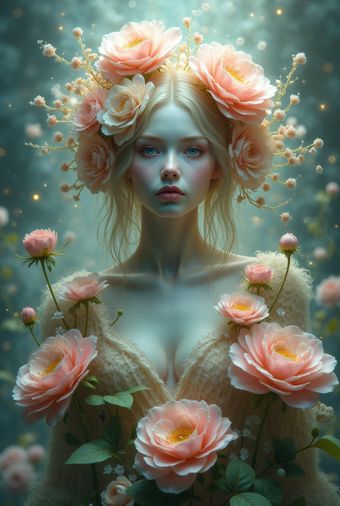 Fantasy、flower 、Portrait、rose