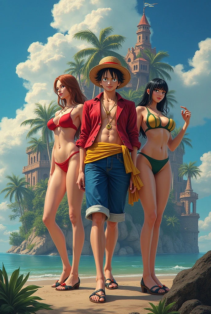 We are from One Piece naked