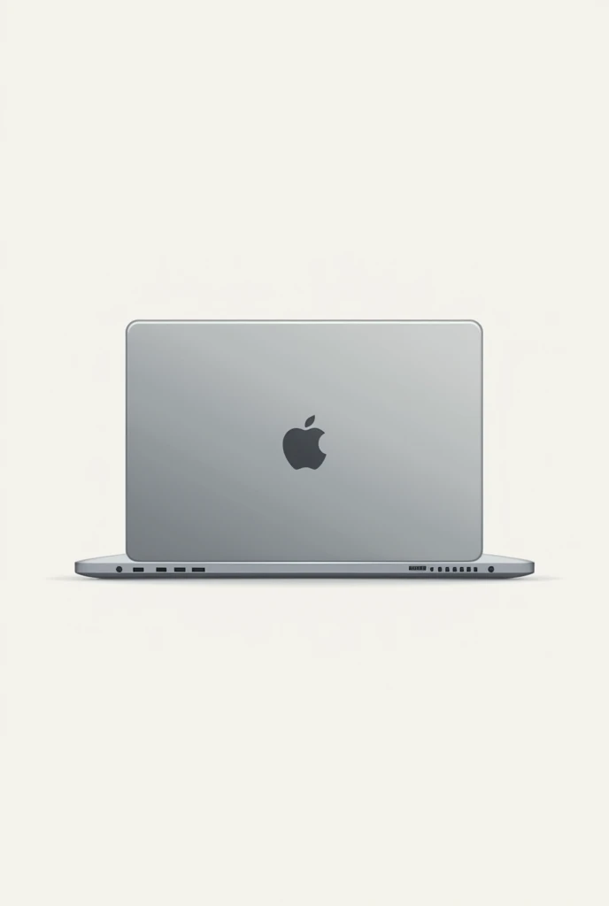 Simple laptop drawing