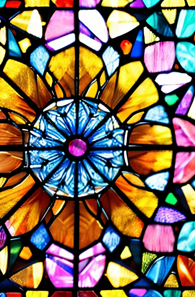 (masterpiece, best quality), 8K,(((Very detailed))), Race:1.8,Super intricate Race pattern,colorful Race pattern,Stained glass background transparent body, Mandala,Light Up,cold, 1 female,Open back,(curls,Blonde),