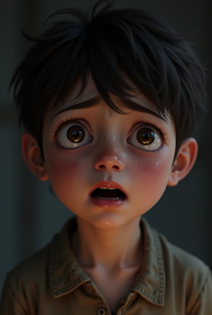 boy crying