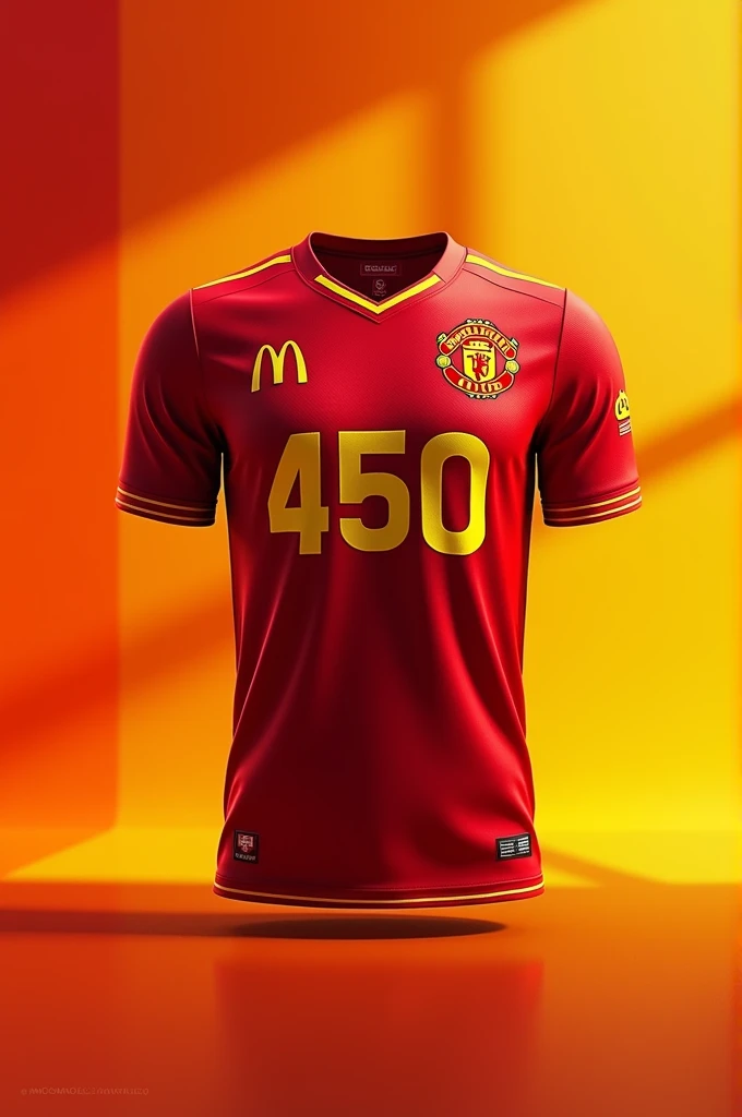 design jersy mcdonalds with number 450
