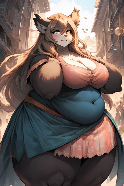 clothes Twokinds mega obese basitin black 