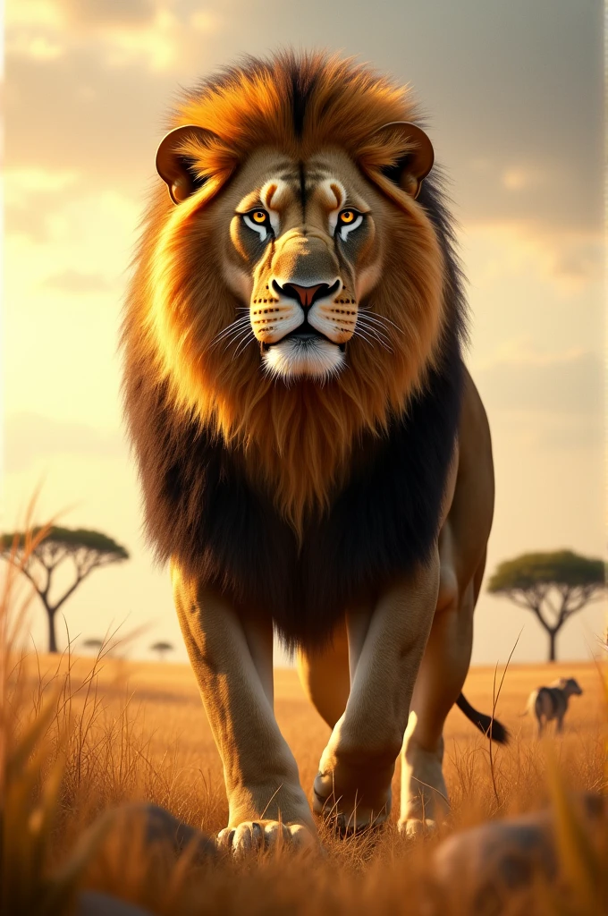 Imagine a lion