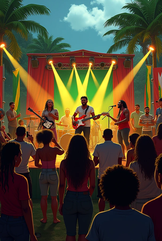 JAMAICA GENERAL Musical event at the Jardim Nascente cultural space