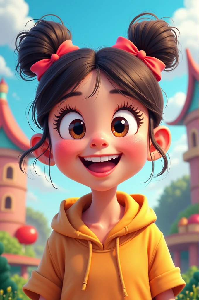 Cartoon girl