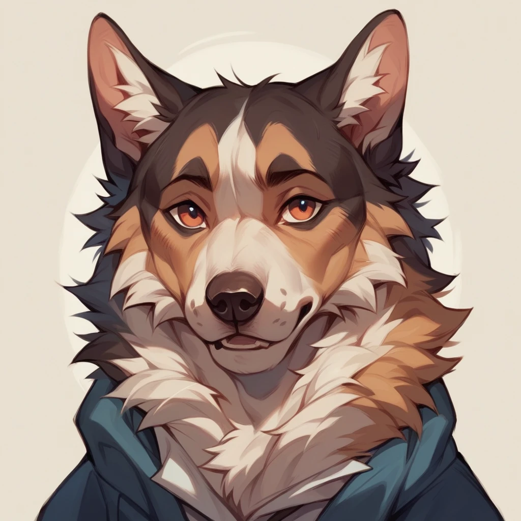 a dog