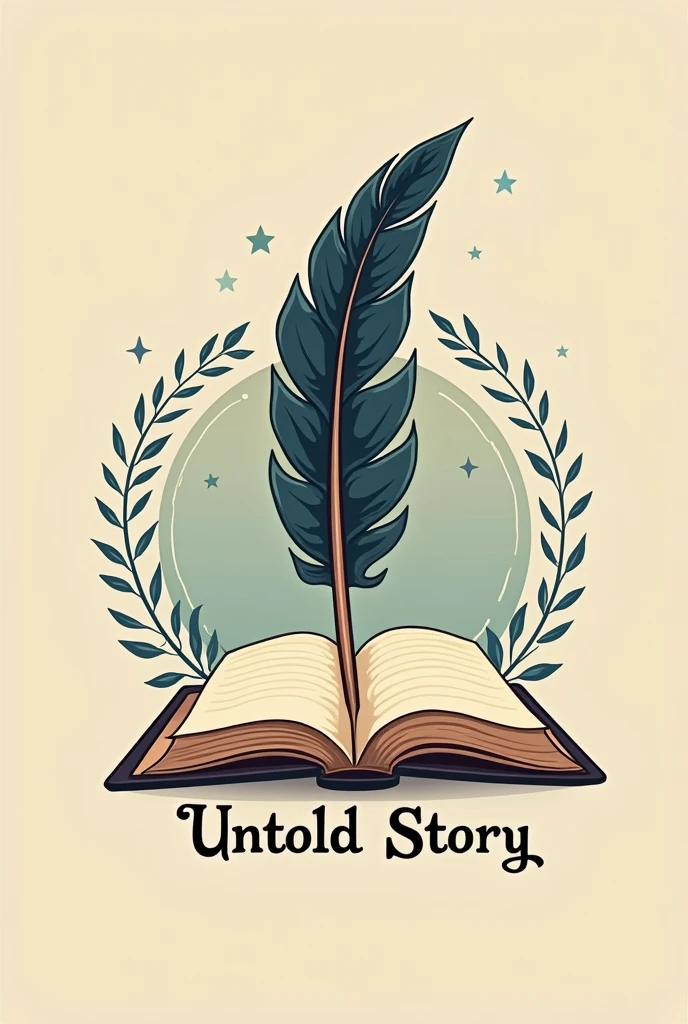 Create a logo name "Untold Story"
