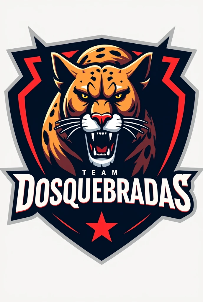 A Team Dosquebradas football team logo with a puma