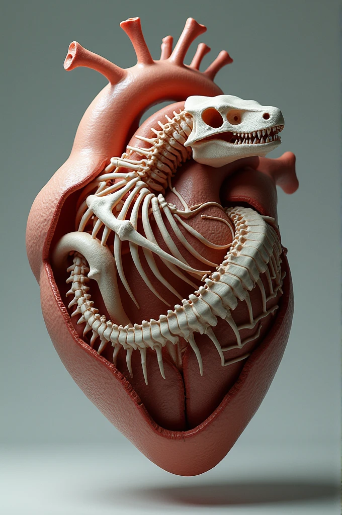 vibrant background with anatomical illustrations