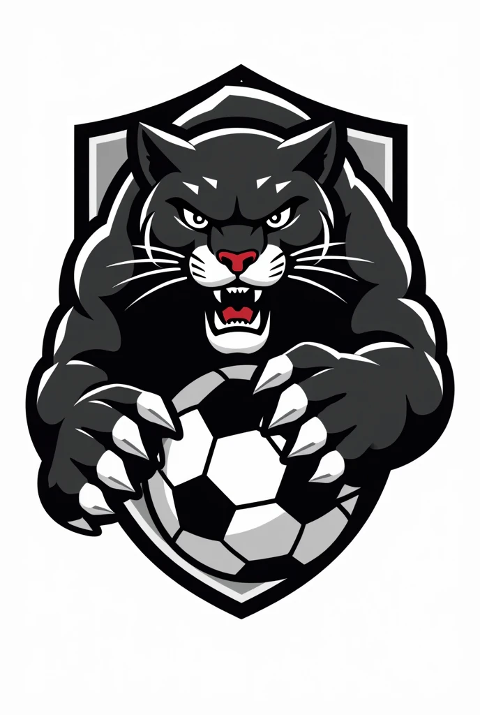 A soccer team logo for Team Dosquebradas featuring a puma in black and white.
