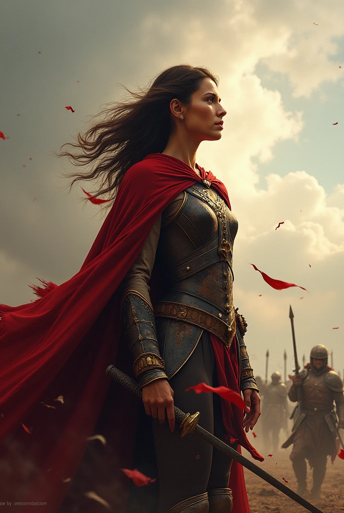 brave and victorious woman