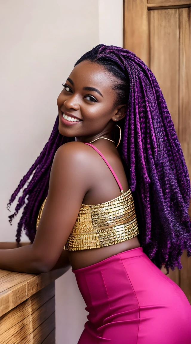 “Rencontrez Amara, une jeune Africaine de 25 ans au charisme magnétique. 🌟 tenue africaine fashion, tradition et son sourire neutre, cette beauté naturelle a su conquérir le cœur de milliers de followers sur Instagram. 💕 Passionnée de mode et de beauté, elle partage ses coups de cœur et ses conseils avisés dans des publications pleines de vie et de positivité. 😊 Derrière son apparence flawless se cache une femme engagée, toujours à l’écoute de sa communauté. 🌍 Grâce à son authenticité et sa bienveillance, Amara est devenue une véritable inspiration pour les jeunes femmes du continent africain. 🙌 #AfricanBeauty #FashionInfluencer #PositiveRole model''