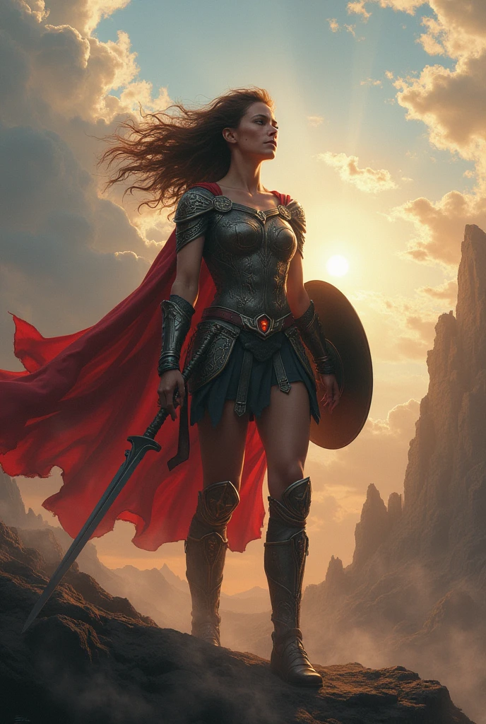 brave and victorious woman