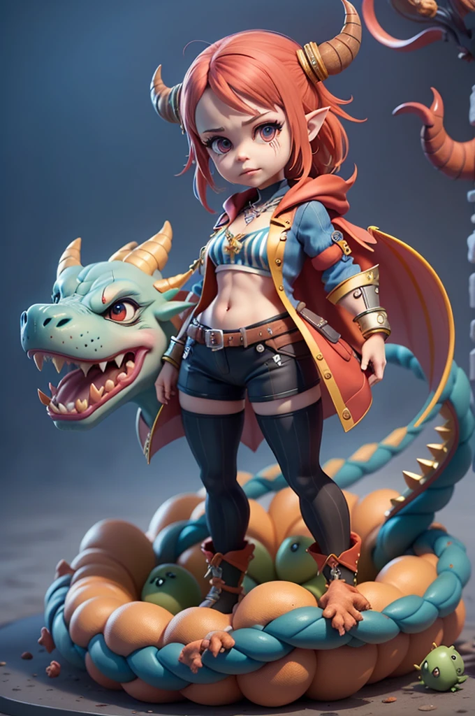 character inspired by mario bros,(rayman legends), mic, long-sleeved blouse with black and white stripes, different colors, Small shorts or legging pants, small waist, corpo mic, blouse with stripes, CG, striped shirt, striped sock, based on ((kingdom hearts)), (kingdom hearts), without a hat, colourful hair, takes bowser, ((striped shirt)), subsurface alta, hight subsurface, occlusion environment, big sword in hand, greatsword, carrying sword, segurando greatsword, skin natural, ((large video game decorations)), Sword and shield, ((castlevania)), dark animals in the background, dark dolls in the scene, monsters in the scene, Panning, (very big tits), dark theme, mask covering the mouth, monsters in the background, character in the center of the scene, diffuse color blue, dark blue color, detailed, sensual ao extremo, full body, creatures in around, ((demons and dragons)),((demons and dragons)),((só de calcinha)),((lingeriee)),((vampirinha)),((abertura no quadril)),((recorte de roupa)),(garota quente),((vampirinha))