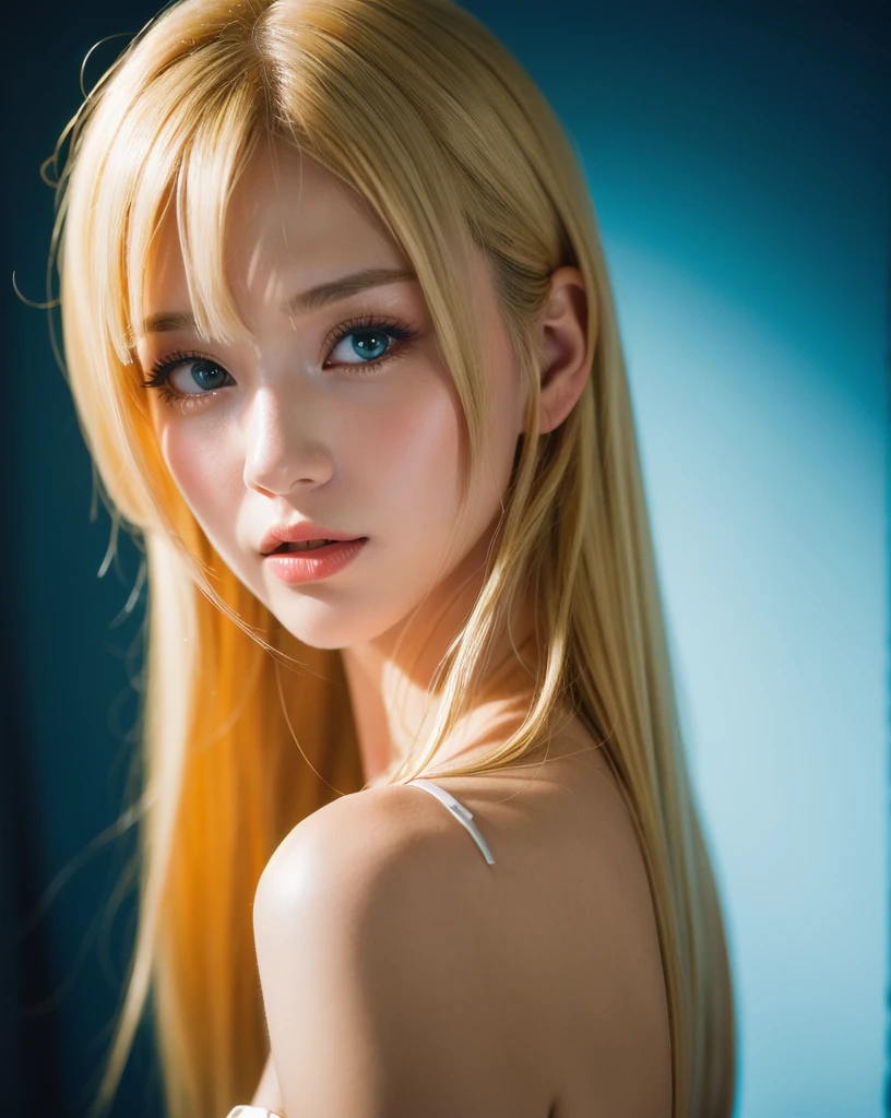 Blonde Blonde Hair Party、The most beautiful woman in a bright space Wearing a dress Cosmetic Beauty Beauty Beautiful woman young woman Beauty Film Stock Photos ,4. Kodak Portra 400 ,Camera F1.6 Lenses ,,Hyper-realistic ,Realistic texture, Dramatic Lighting , Cinestill 800,Beautiful womanの高精細RAW写真繊細 スタジオライトyoung woman High Resolution Studio Light Studio Light Caucasian French Italian Ukrainian Swiss