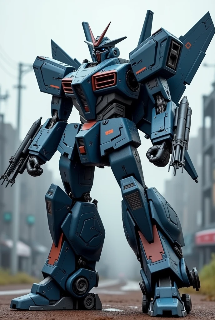 Spawns a dark blue and grey robot with missiles on its forearms, capable of transforming into a JF-17 Thunder fighter jet