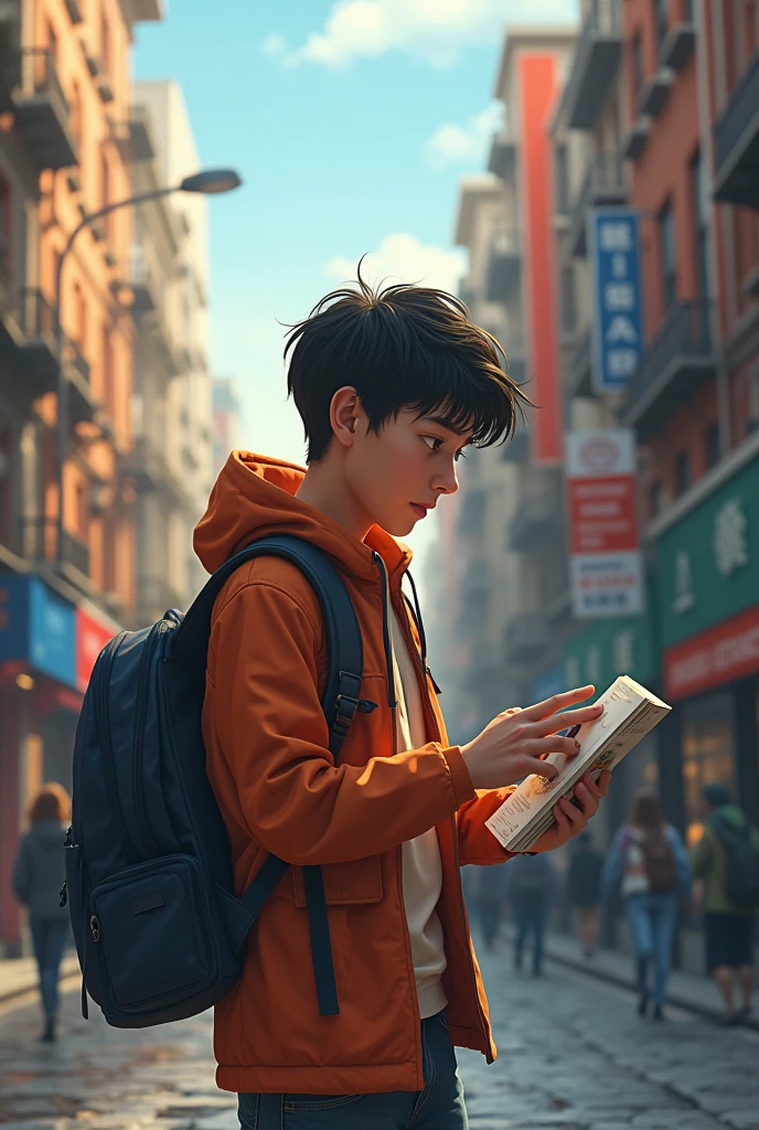 A young university student, with a backpack on his back and a folder under his arm, wanders through the streets of the city. His gaze scans the tall buildings, the posters of "For rent" and the faces of the people who, like him, They are desperately looking for a place to live. Finding a bank, He sits down and takes out his phone. Swipe the screen in frustration, Searching through hundreds of ads, Most of them with exorbitant prices. suddenly, His gaze falls on a coliving brochure. An image of a welcoming and lively space fills him with hope. Maybe, in this new way of life, can find not only a roof, but also a community and the opportunity to build a better future.