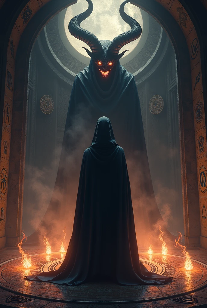 Imagine a magical pact with a demon