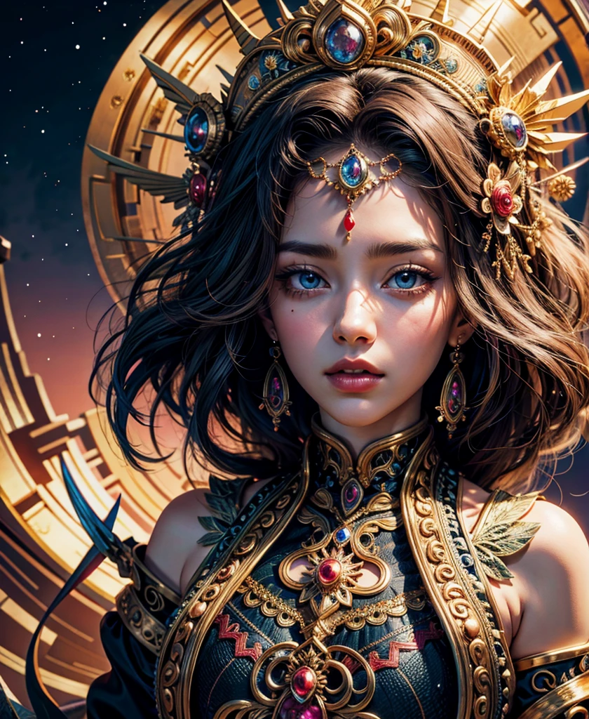 official art, unity 8k wallpaper, ultra detailed, beautiful and aesthetic, High quality, beautiful, masterpiece, best quality, (zentangle, mandala, tangle, entangle:0.6),