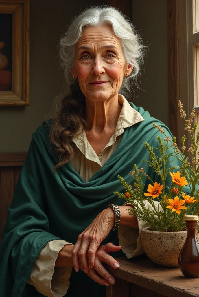 wise woman, caregiver and heroine