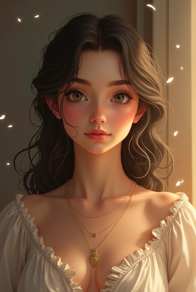 wise young woman, caregiver and heroine