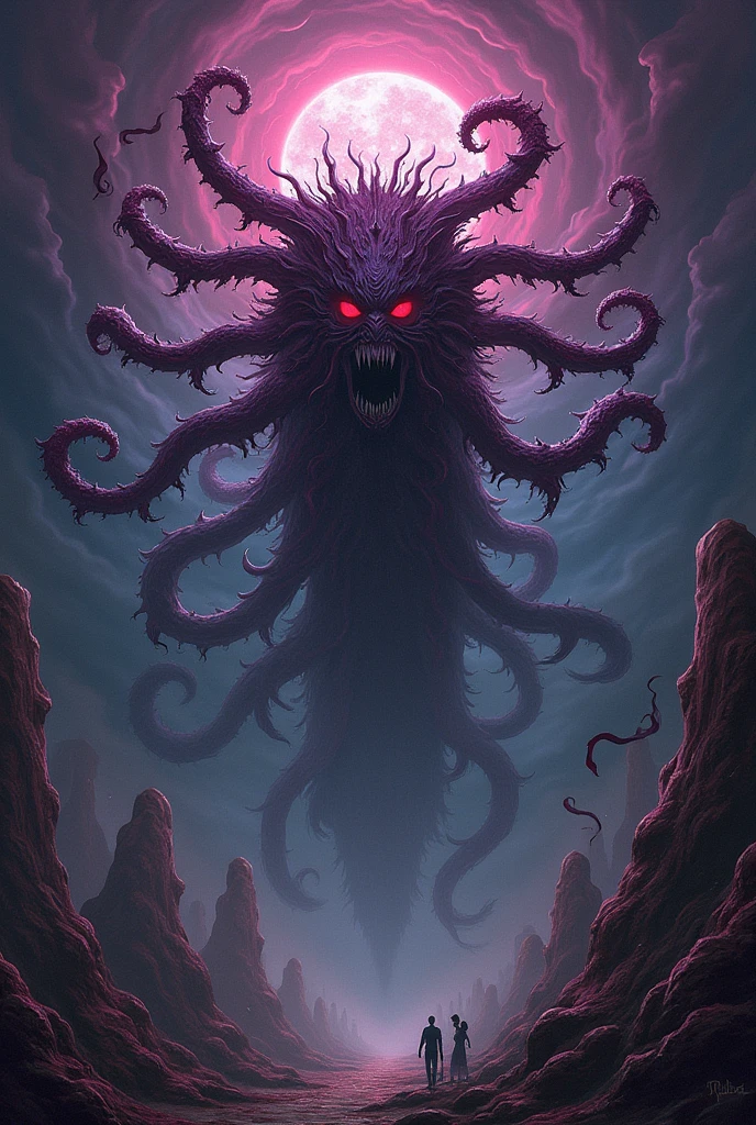 Create a Yugioh-type card of a deadly virus 