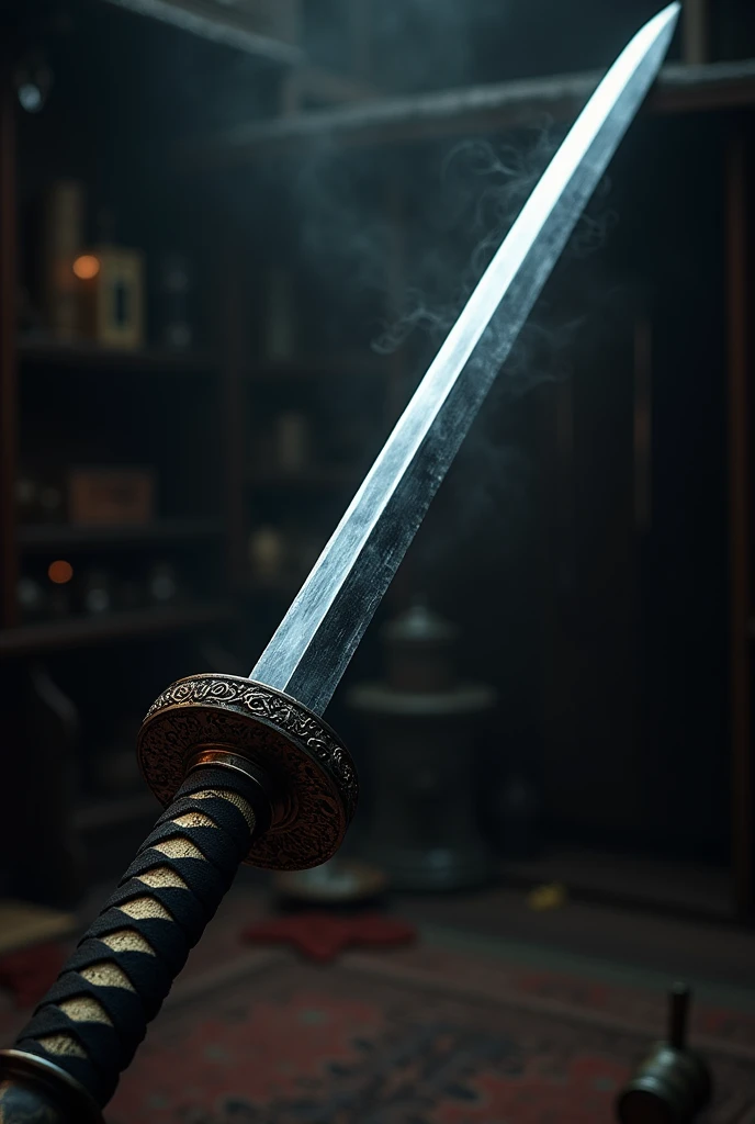 Create a poisoned katana 