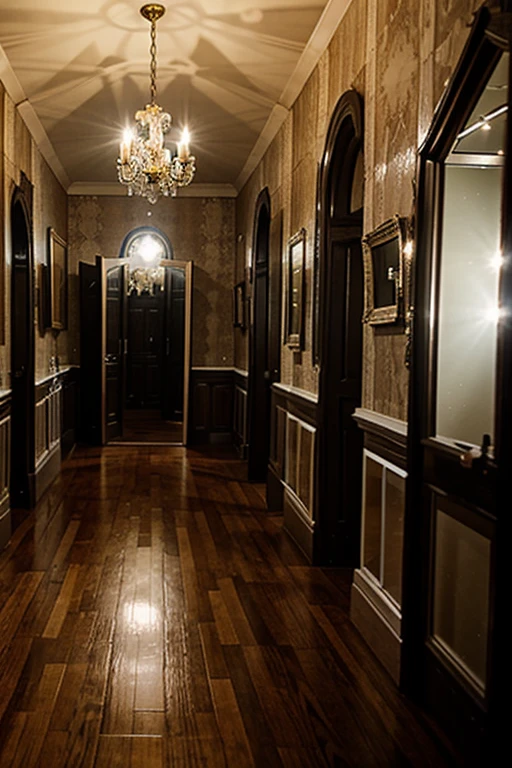 Creepy house of mirrors