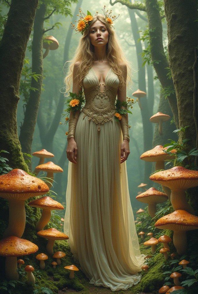 Easy Mushroom forest queen