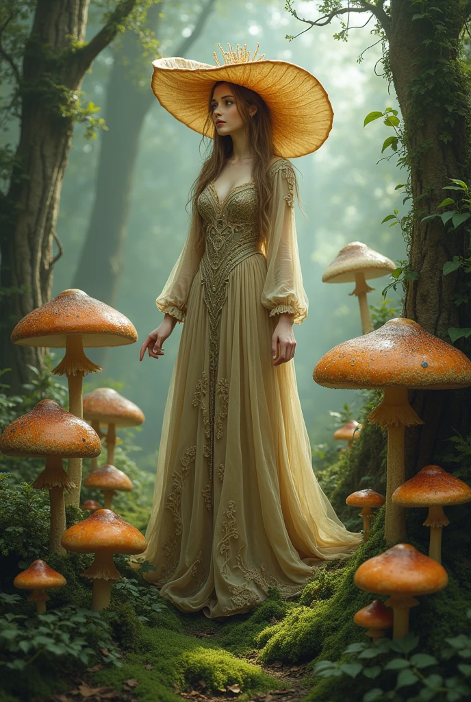 Easy Mushroom forest queen