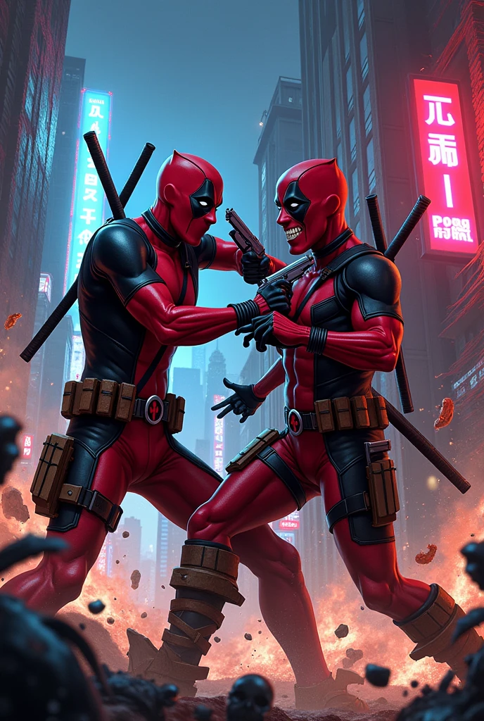 Has a deadpool beating up alastor