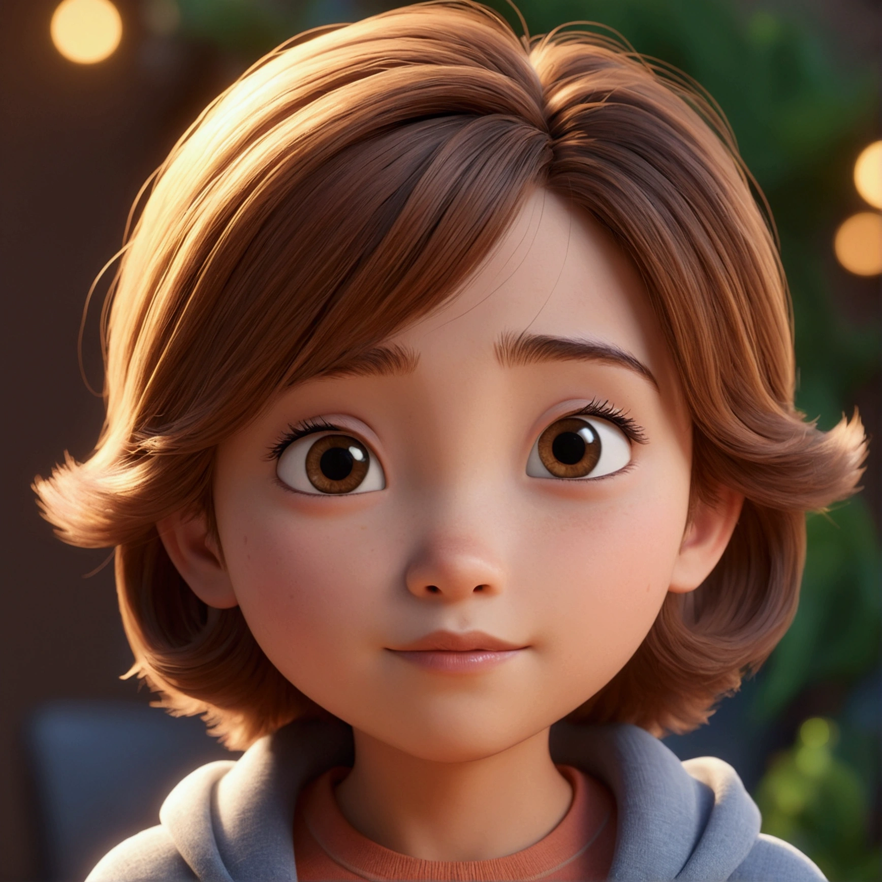 a happy cute kid standing short hair, vestindo uma fantasia espacial, , fundo branco, barnet, Tom, Estilo Pixar, ....3d, desenhos animados, rosto detalhado, asymmetrical 16k
