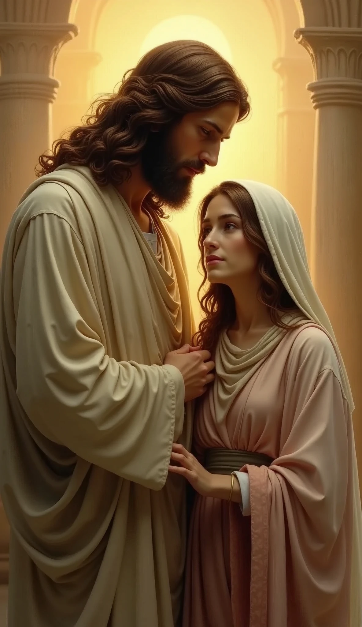 Jesus Christ and the Virgin Mary