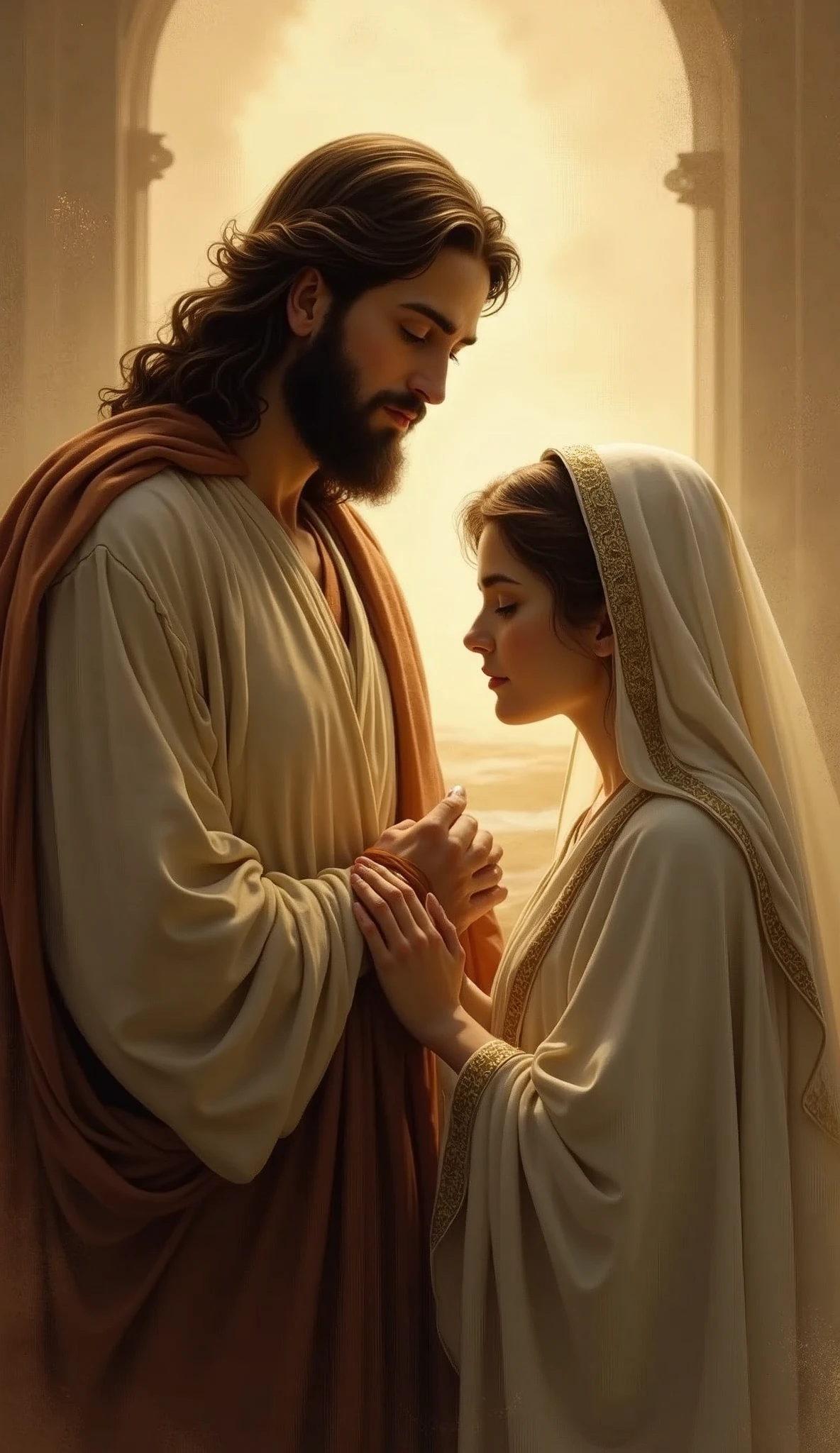 Jesus Christ and the Virgin Mary