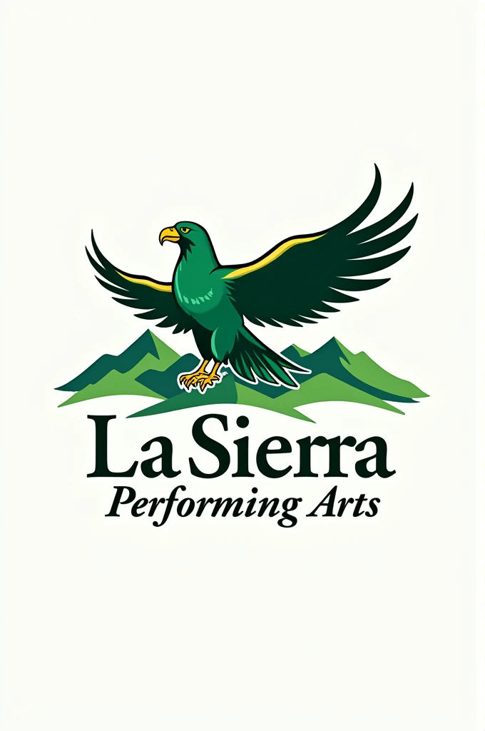 La sierra performing arts logo greenhawks