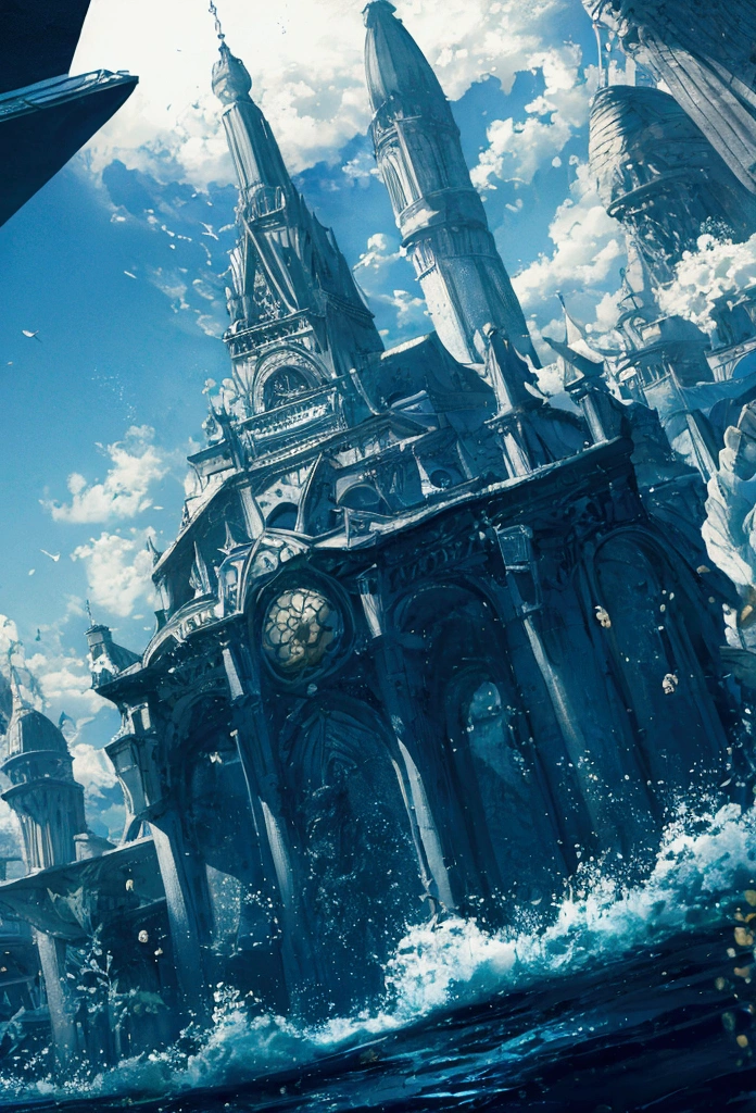 world under water
