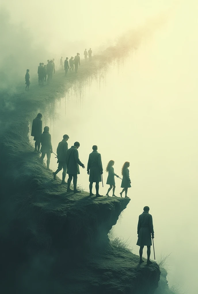 can you make a photo of this description "no society stops its development because every society experiences changes that occur slowly or quickly"