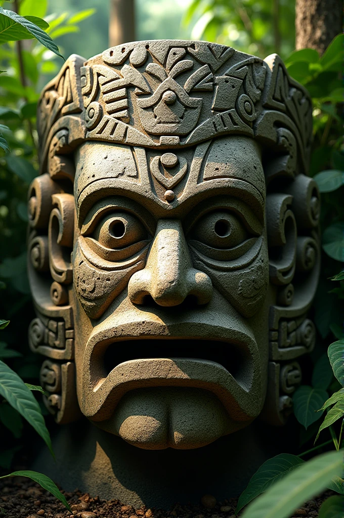 Mayan mask
