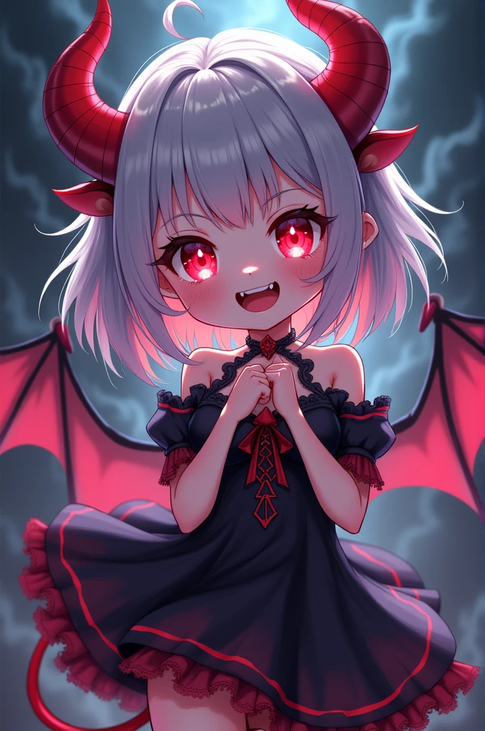 killer devil cute anime girl