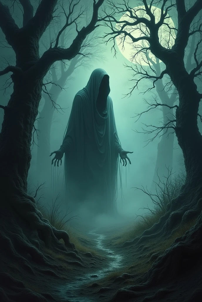 An art related to horror stories, Fatos Curiosos, old gas stories, legends