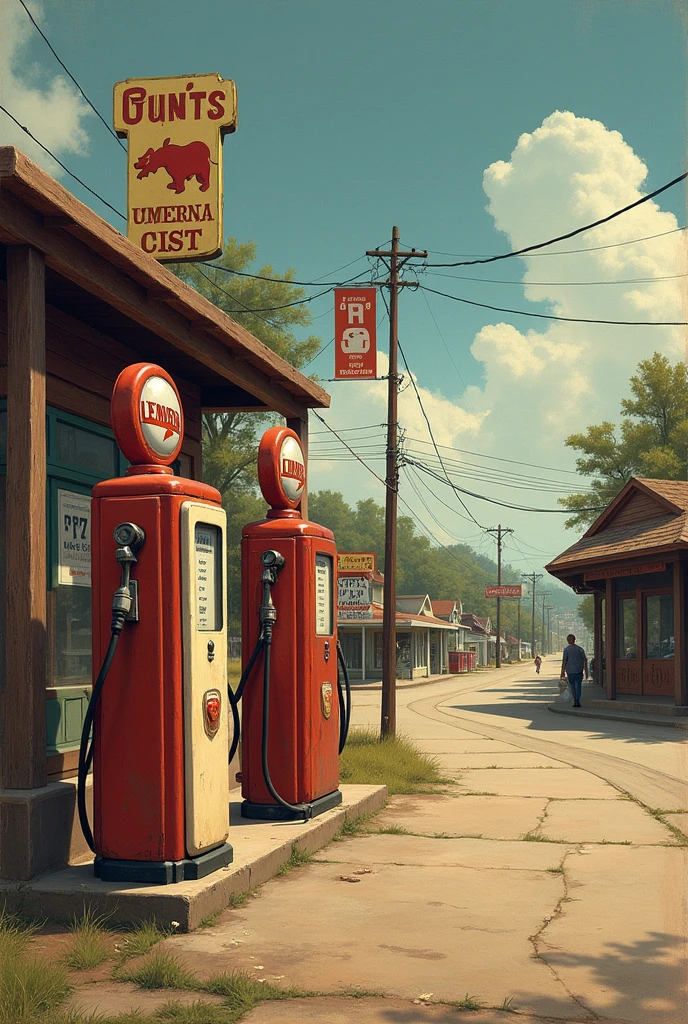 An art related to, Fatos Curiosos, old gas stories, legends