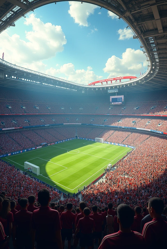 Arena with 40 thousand people