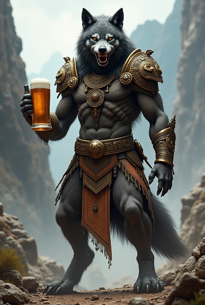 werewolf armor beer indian 42009