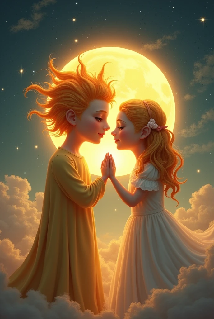 the sun and the moon, in love, que the sun and the moon tengan rostros