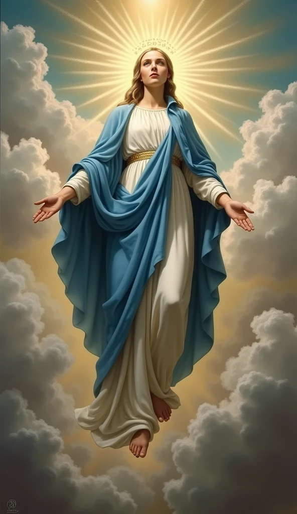 Ascending Virgin Mary