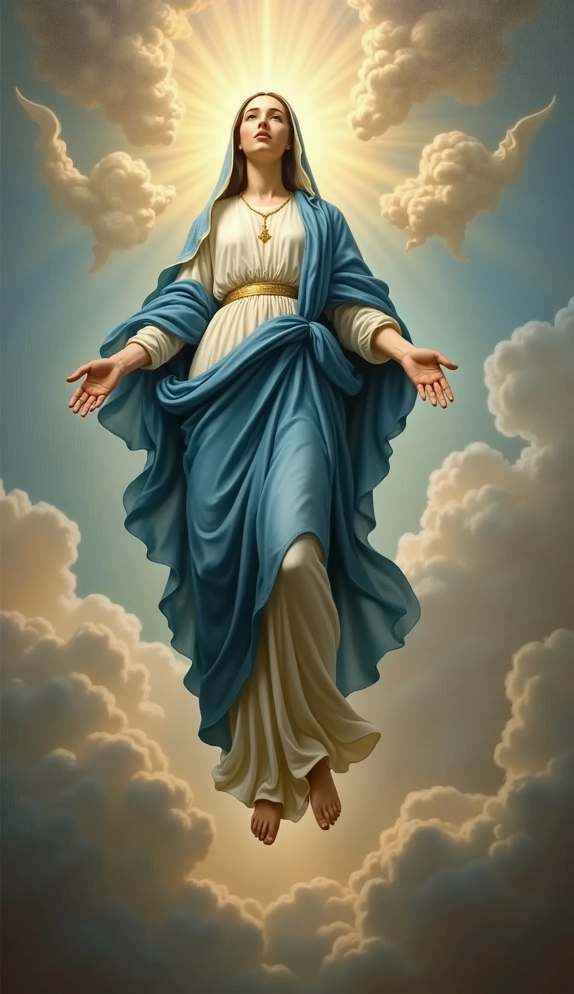 Ascending Virgin Mary