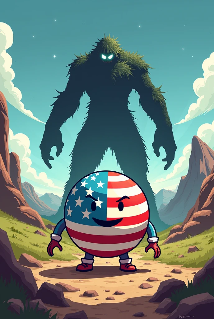 Countryball Usa vs gokj