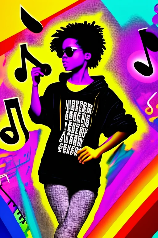 A background filled with scattered musical notes in various sizes and colors

A background completely filled with scattered musical notes in various sizes and colors, covering the entire screen.

beautiful girl colorful image

Dance hiphop Dance CREW  Waacking Dance

Punking 


black medium hair black medium hair 

Five fingers Baggy clothes Baggy clothes