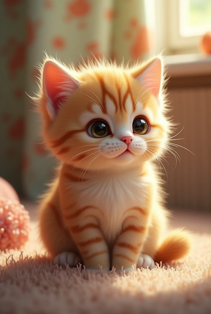 real cat. cute. tiny.